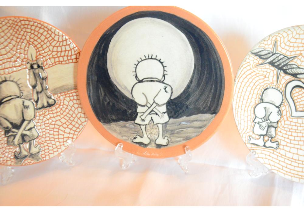 Handallah Pottery Plates |Souvenir Gifts